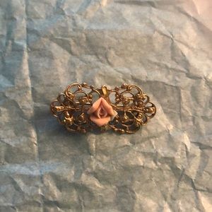 Vintage Rose Brooch